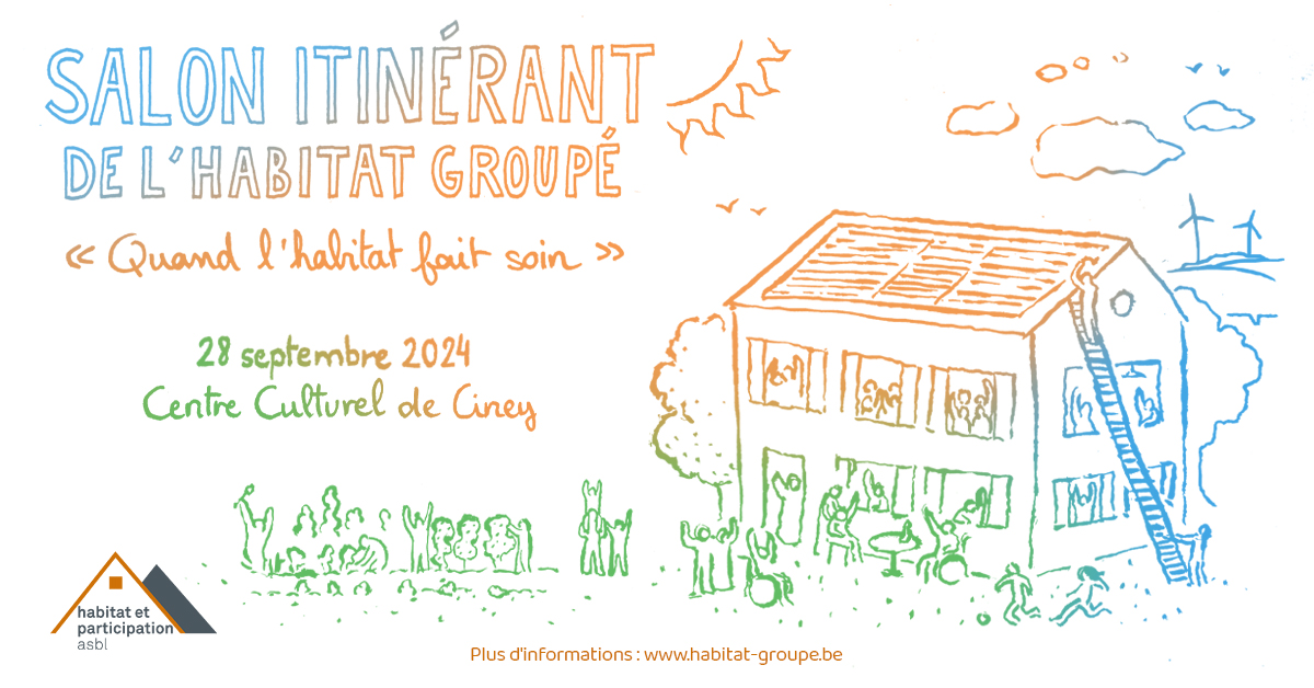 28/09/2024 – Salon itinérant de l’habitat groupé à Ciney